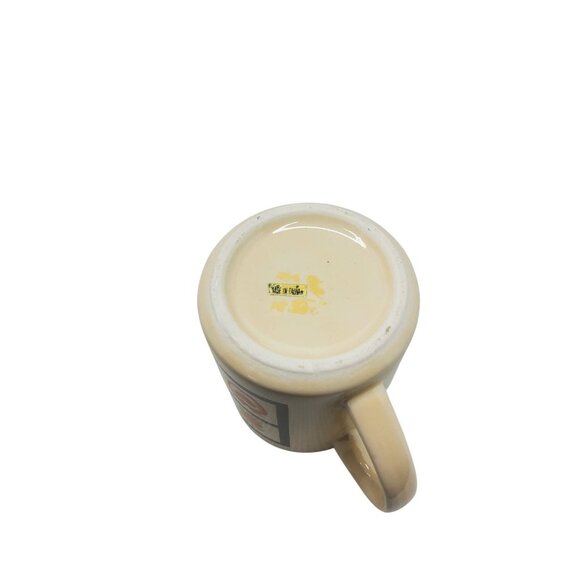 Vintage Ceramic Mug With Folk Art Design - Picture 5 of 5